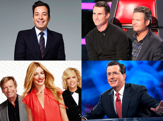 Colbert, Fallon, So You Think You Can Dance, The Voice, Emmy Predictions Colbert, Fallon, So You Think You Can Dance, The Voice, Emmy Predictions